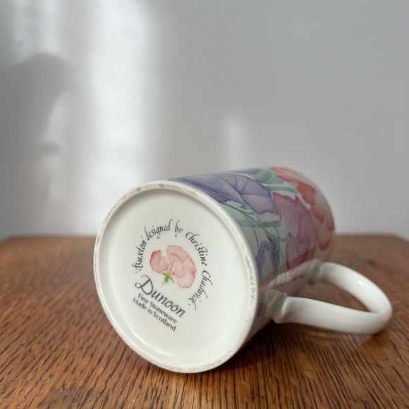 vintage Dunoon sweet pea mug - Picture 6 of 7